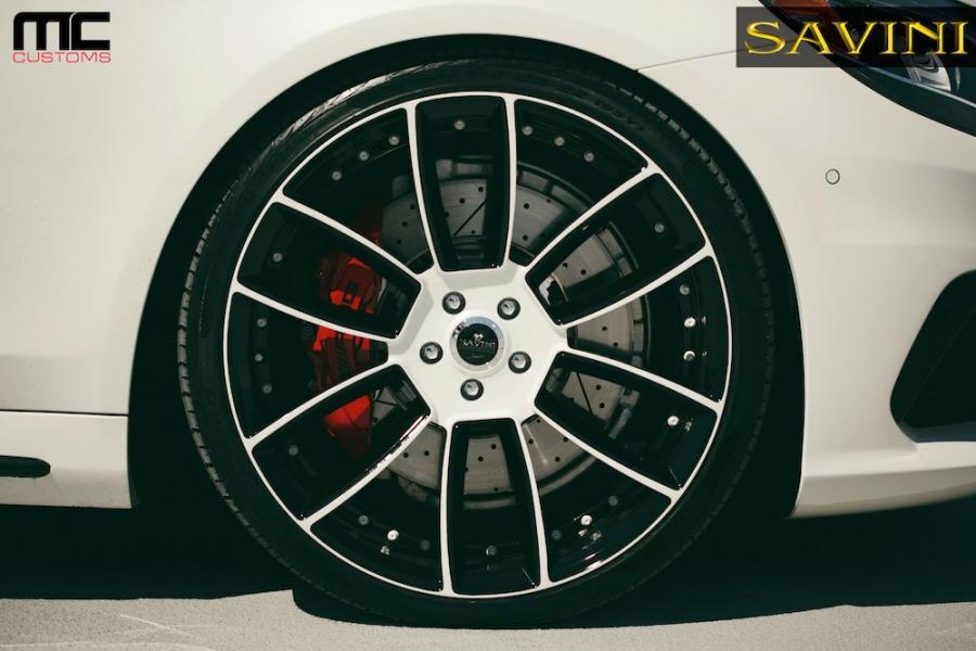  Mercedes-Benz S63 AMG with Savini Wheels 2014 года  (фото 8 из 10)